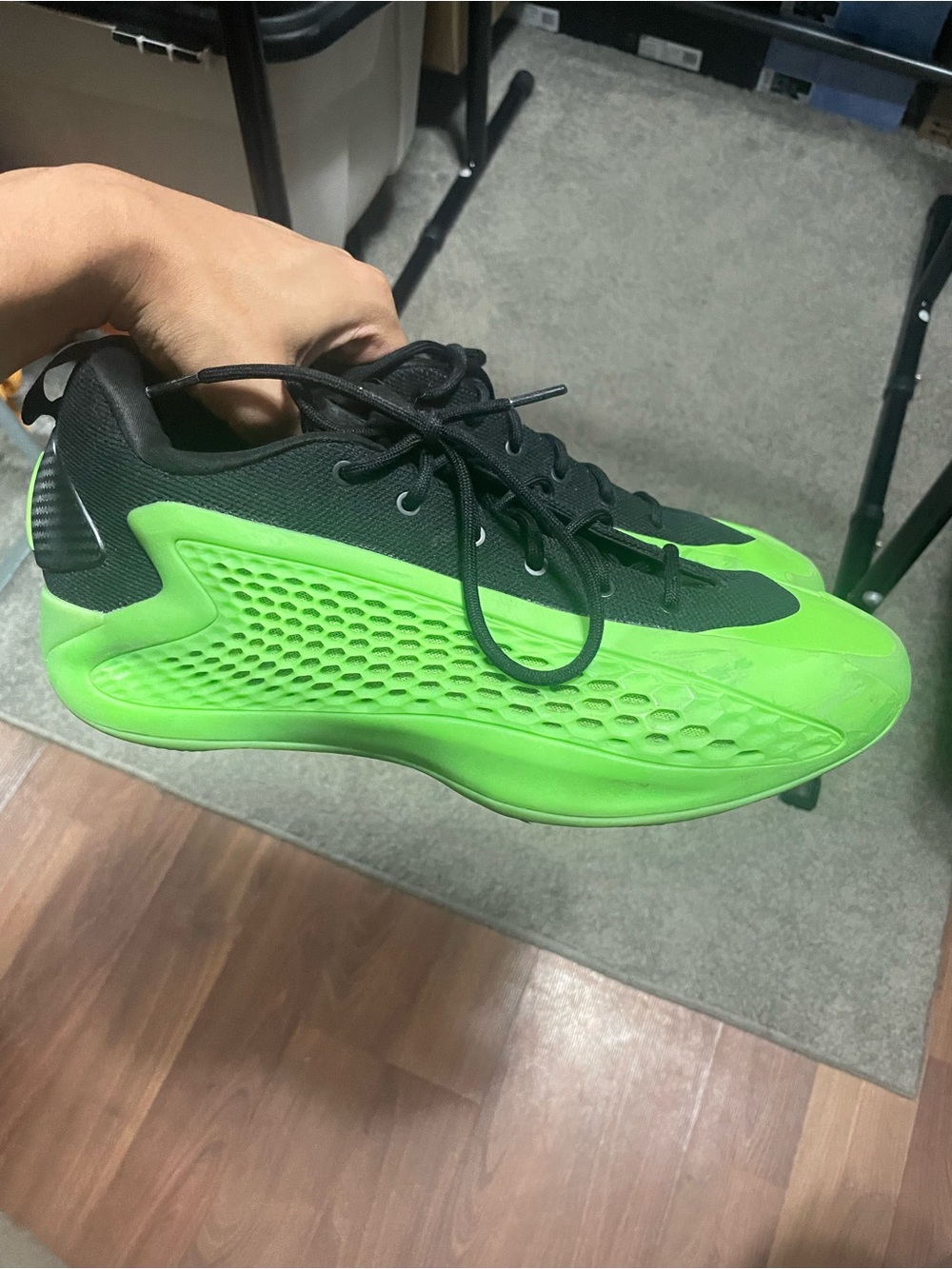 Adidas AE 1 Low Slime Size 12